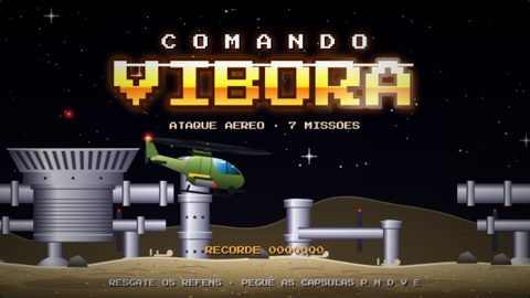 Tela inicial de Comando Víbora